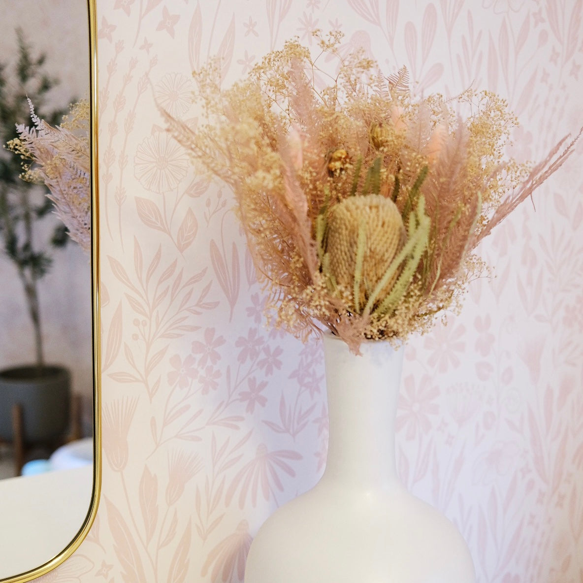 Welkin x Juniper Flower's Dried Bouquet | blush